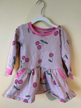 Quince Cherry Sweatshirt Dress
